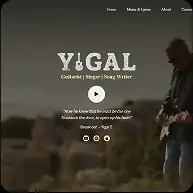 אתר המוזיקאי Yigal